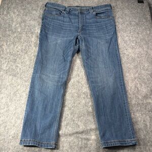 Duluth Trading Co. Mens Medium Wash Ballroom Double Flex‎ Jeans Size 40x30